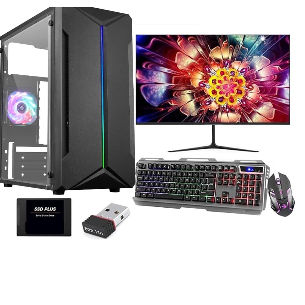 Gaming Desktop Assembled Intel Core I5 3Rd Gen | 20Inch Monitor